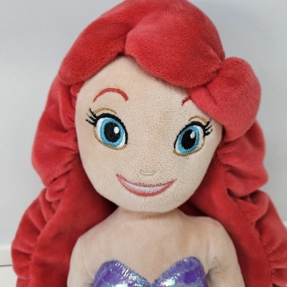 Disney Ariel Little Mermaid 21" Soft Doll Plush Stuffed Toy Princess - Picture 2 of 6
